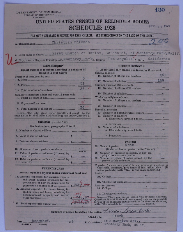 Scan of Church of Christ, Scientist: 130