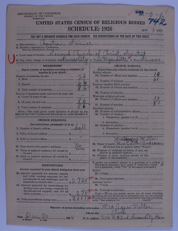 Scan of Church of Christ, Scientist: 742