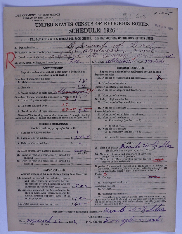 Scan of Church of God (Headquarters, Anderson, Ind.): 293