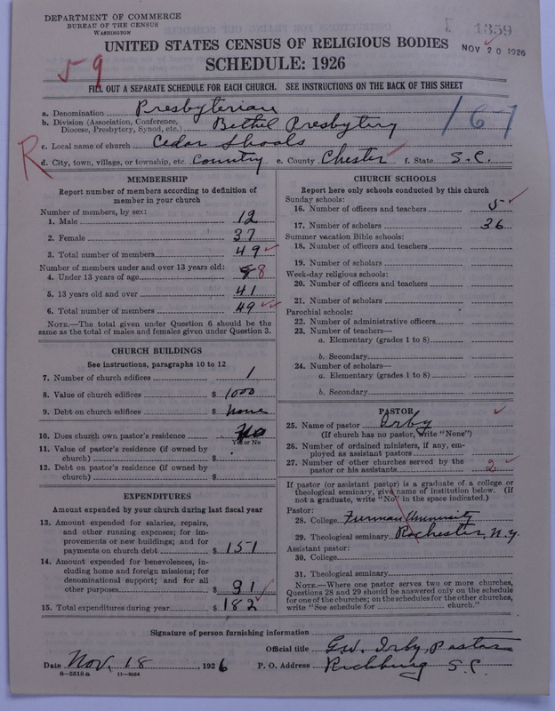 Scan of Presbyterian Church in the United States: 1359
