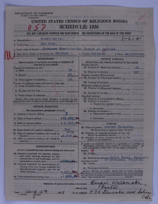 Scan of Presbyterian Church in the United States of America: 8756
