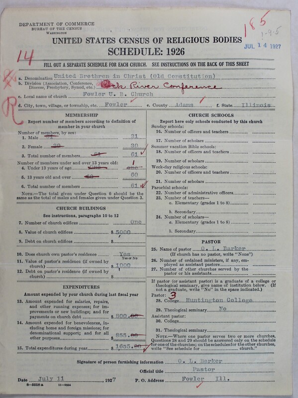 Scan of Church of the United Brethren in Christ (Old Constitution): 185