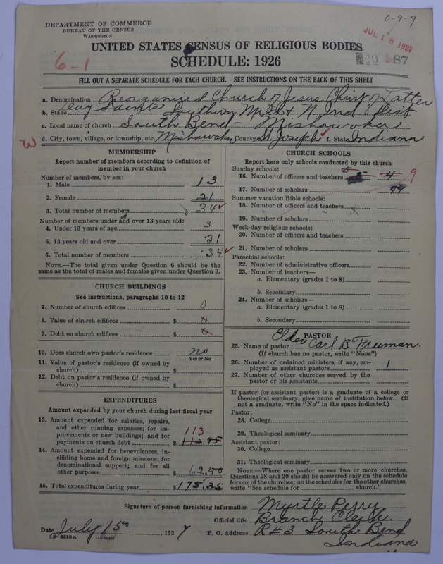 Scan of Reorganized Church of Jesus Christ of Latter Day Saints: 87