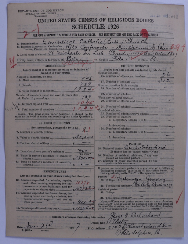 Scan of United Lutheran Church in America: 1561