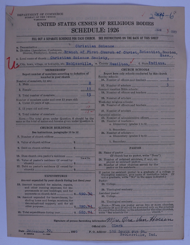 Scan of Church of Christ, Scientist: 562