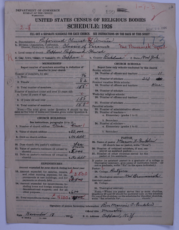 Scan of Reformed Church in America: 199