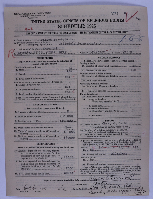 Scan of United Presbyterian Church of North America: 271