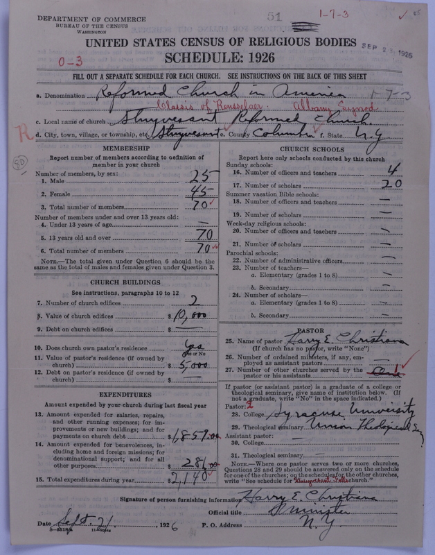 Scan of Reformed Church in America: 51