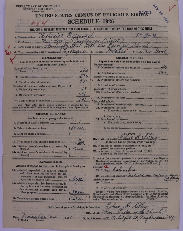 Scan of Methodist Episcopal Church: 1573