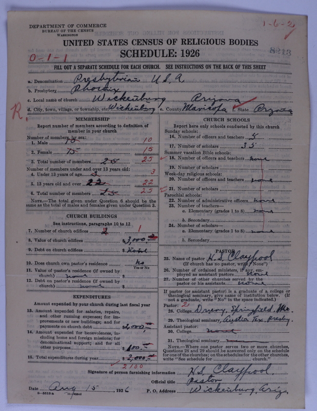 Scan of Presbyterian Church in the United States of America: 8213