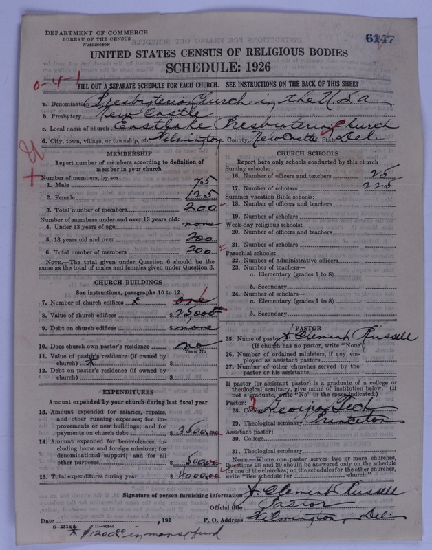 Scan of Presbyterian Church in the United States of America: 6147