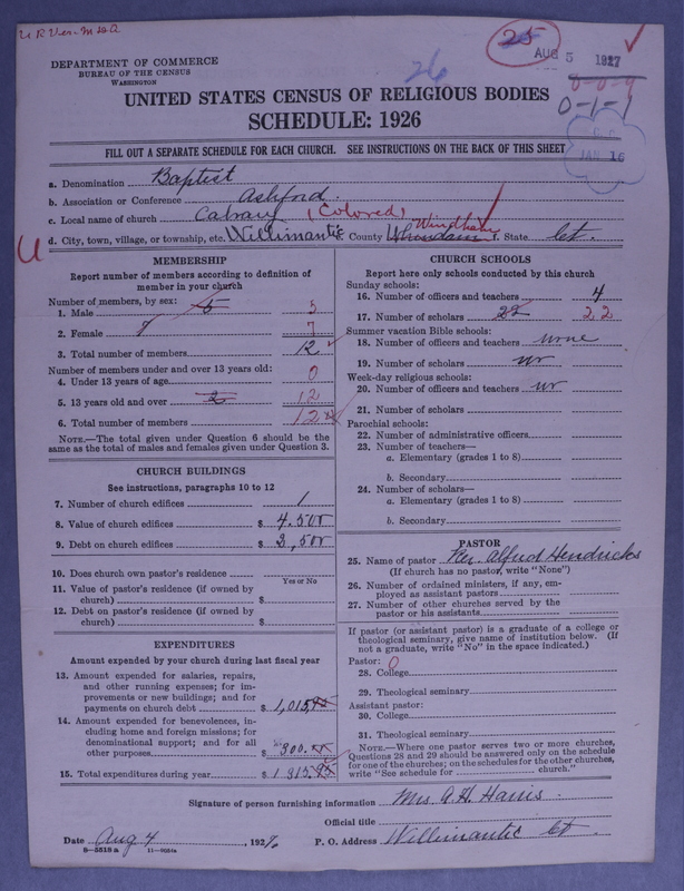 Scan of Negro Baptists: 26