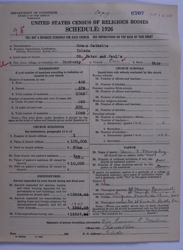 Scan of Roman Catholic Church: 6707