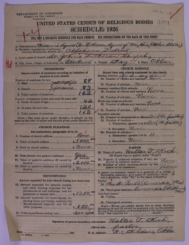Scan of Evangelical Lutheran Synodical Conference of America: Evangelical Lutheran Synod of Missouri, Ohio, and Other States: 3271
