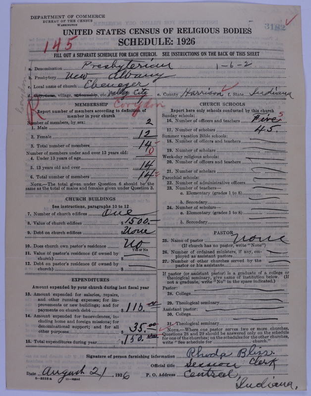 Scan of Presbyterian Church in the United States of America: 3182