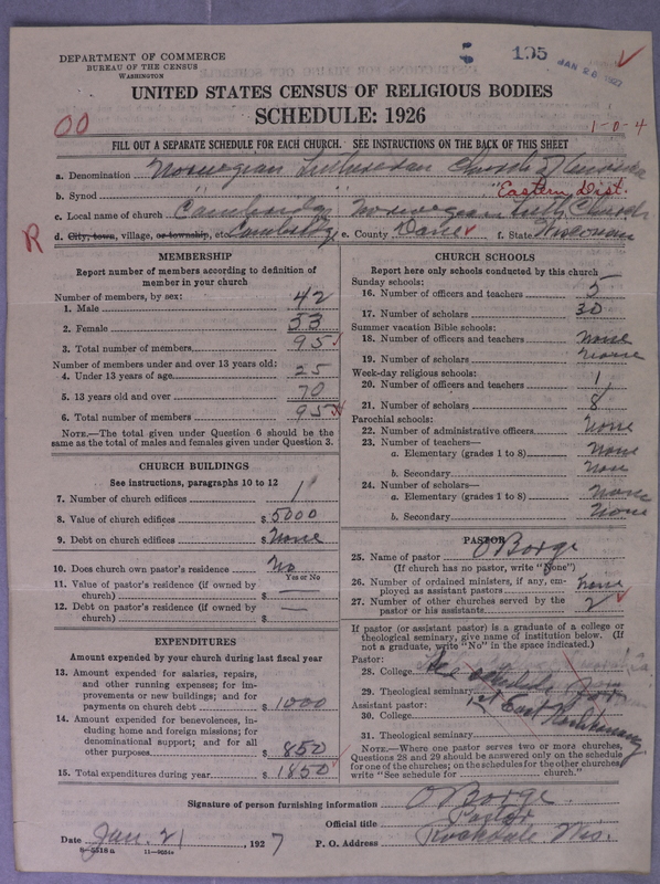 Scan of Norwegian Lutheran Church of America: 195