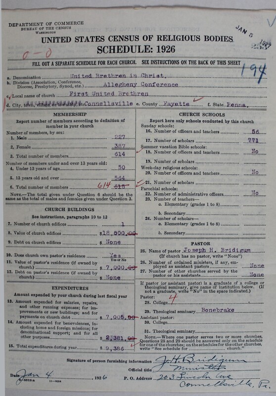 Scan of Church of the United Brethren in Christ: 253
