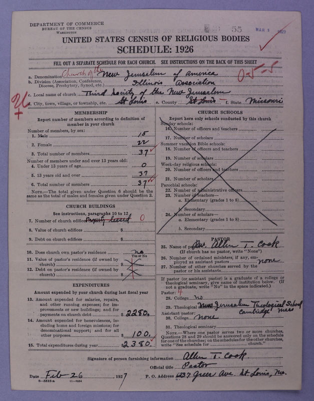 Scan of General Convention of the New Jerusalem in the United States of America: 55
