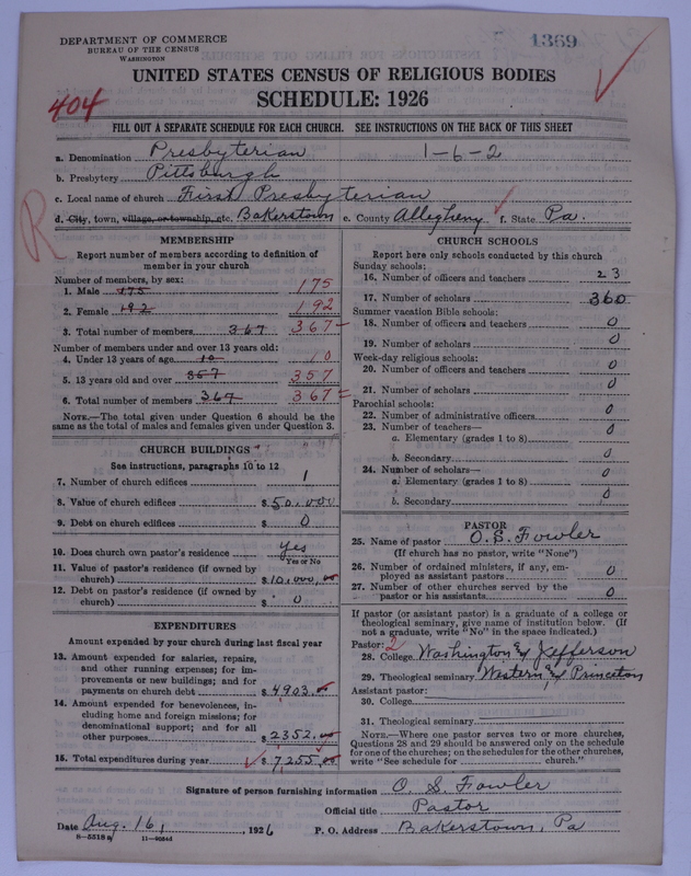 Scan of Presbyterian Church in the United States of America: 1369
