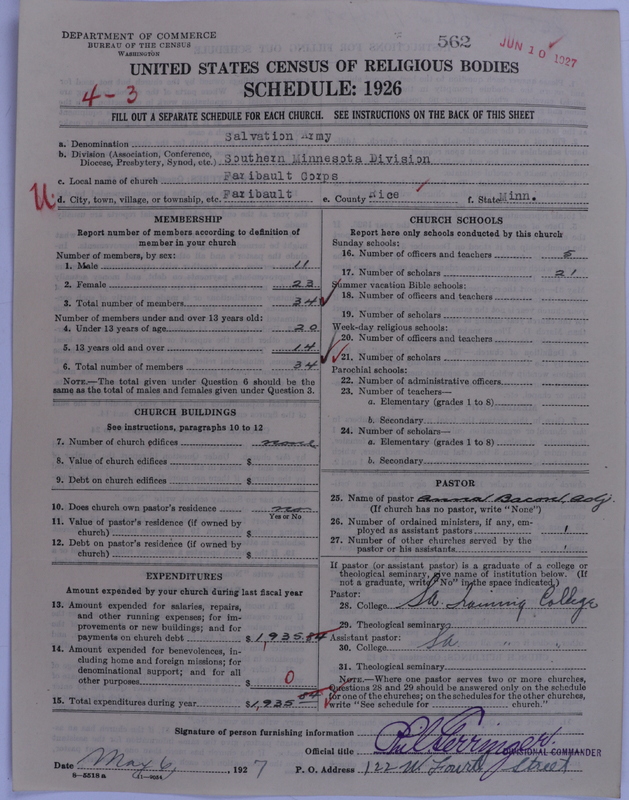 Scan of Salvation Army: 562
