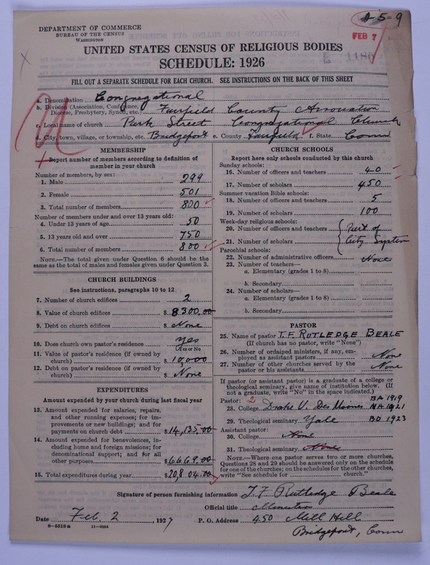 Scan of Congregational Churches: 1185