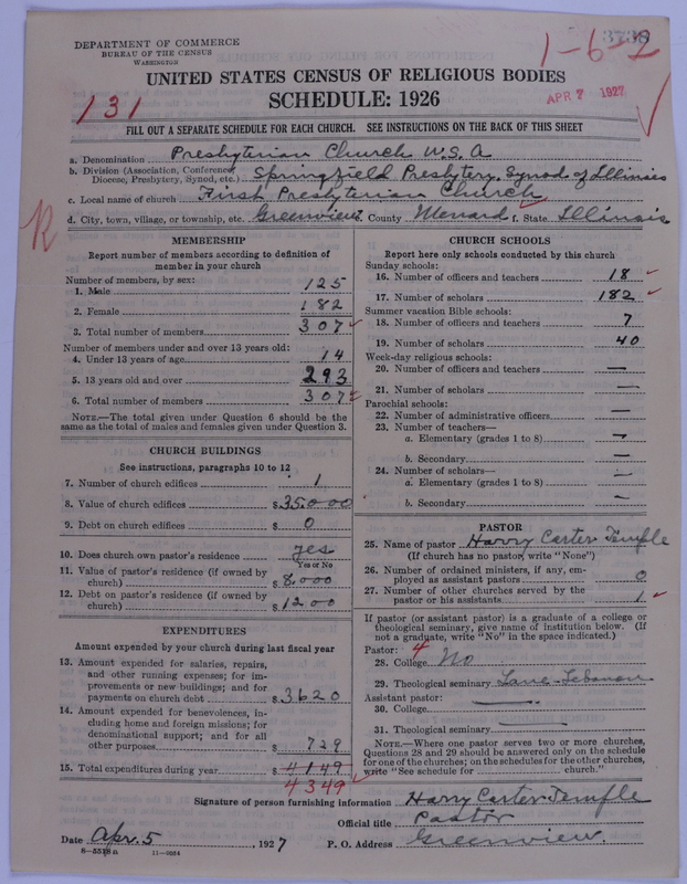 Scan of Presbyterian Church in the United States of America: 3738
