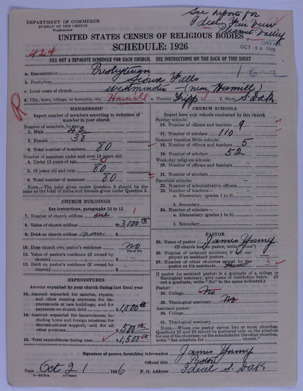 Scan of Presbyterian Church in the United States of America: 5671