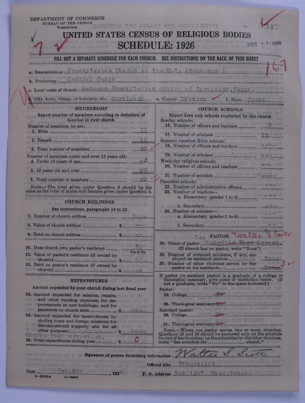 Scan of Presbyterian Church in the United States: 3347