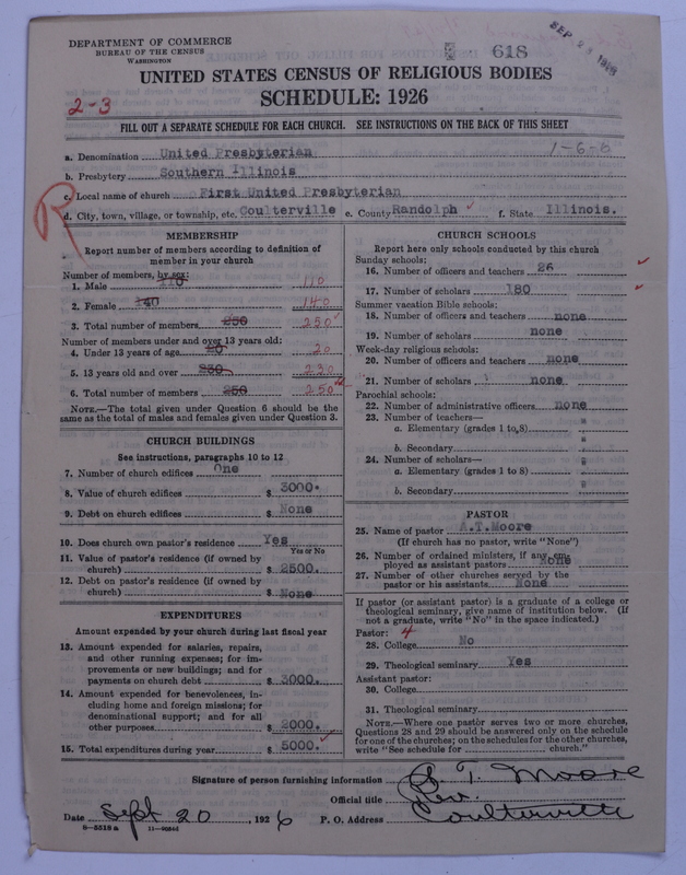 Scan of United Presbyterian Church of North America: 618