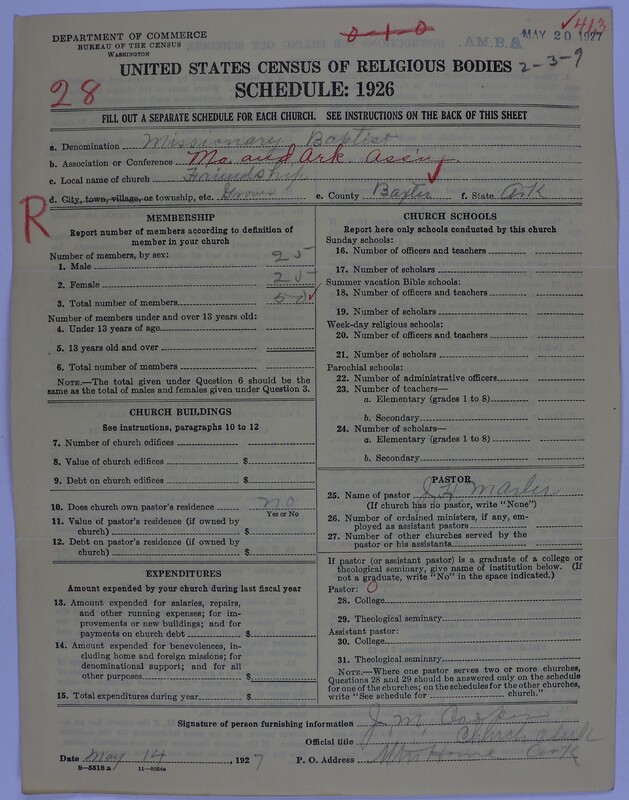 Scan of Landmark Baptist of America: 413