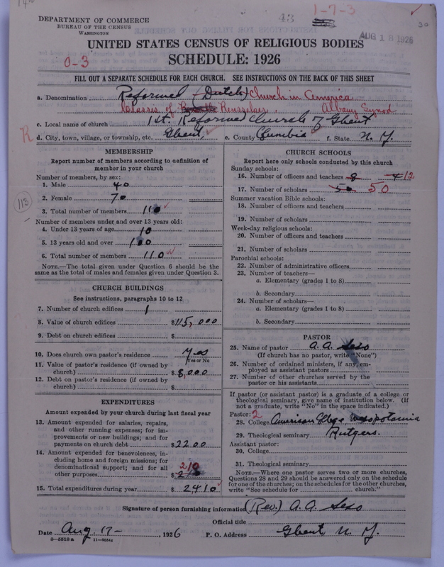 Scan of Reformed Church in America: 43