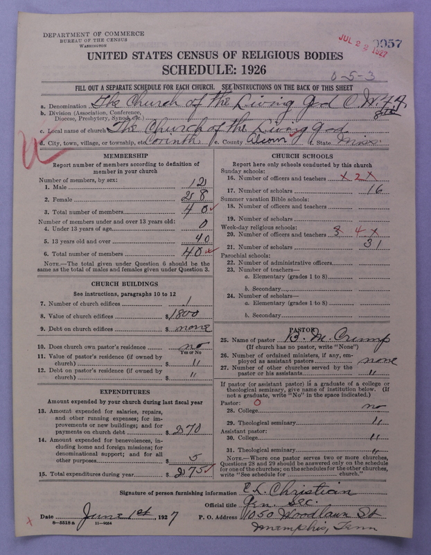 Scan of Church of the Living God, Christian Workers for Fellowship: 57