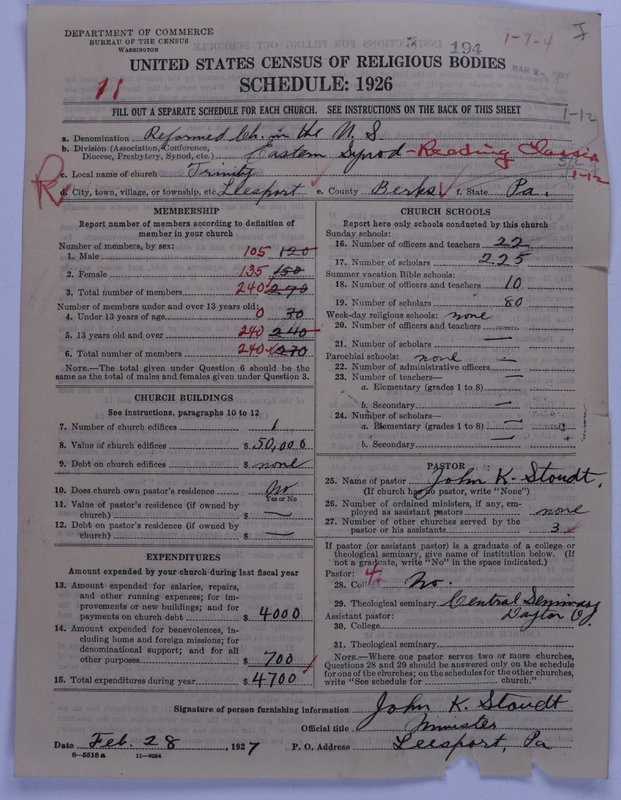 Scan of Reformed Church in the United States: 194