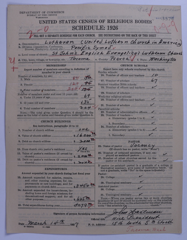 Scan of United Lutheran Church in America: 3574