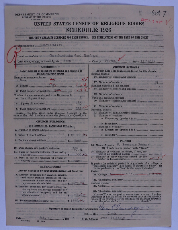 Scan of Universalist Church: 367