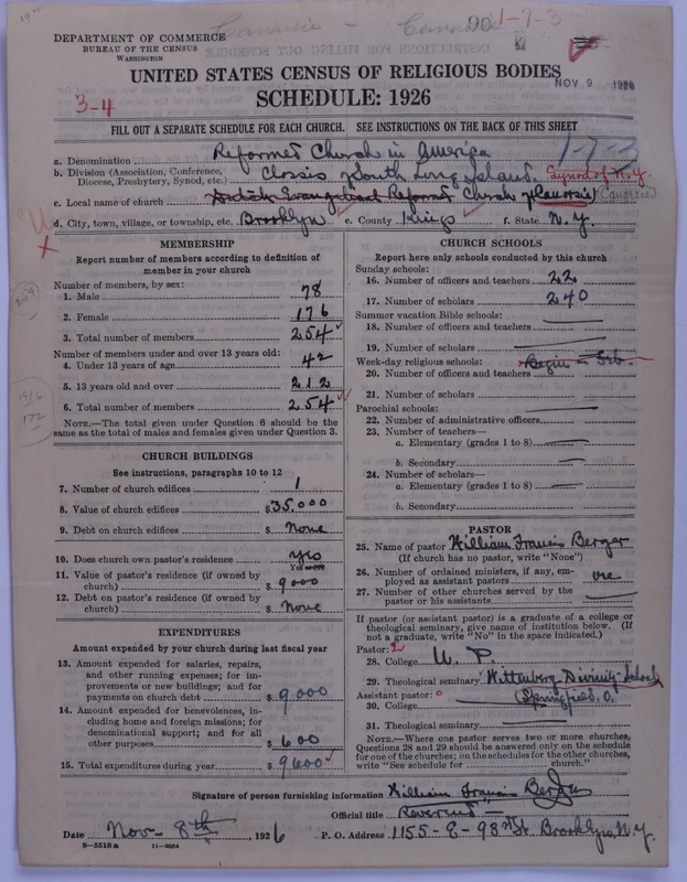Scan of Reformed Church in America: 90