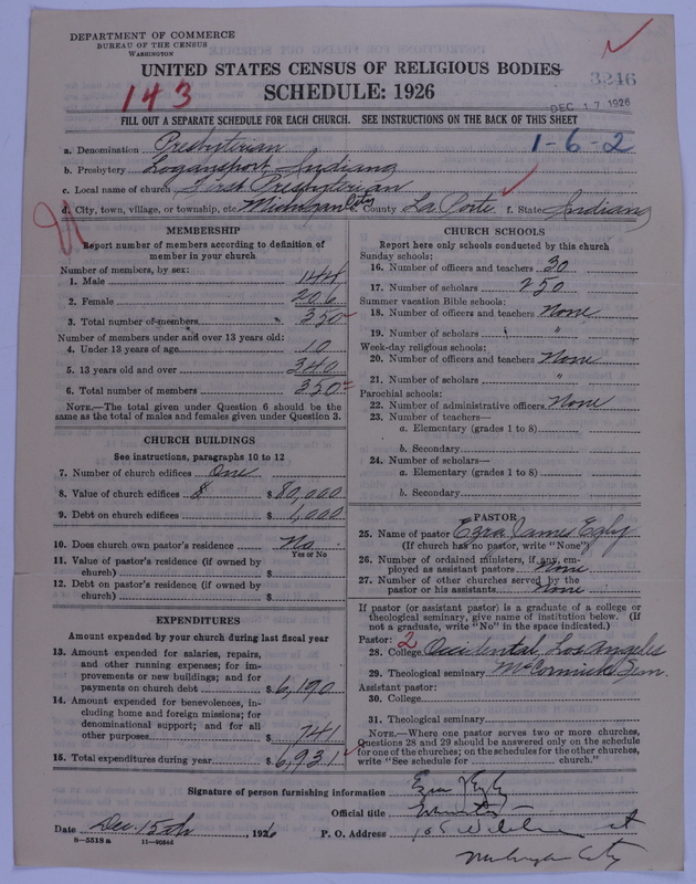 Scan of Presbyterian Church in the United States of America: 3246