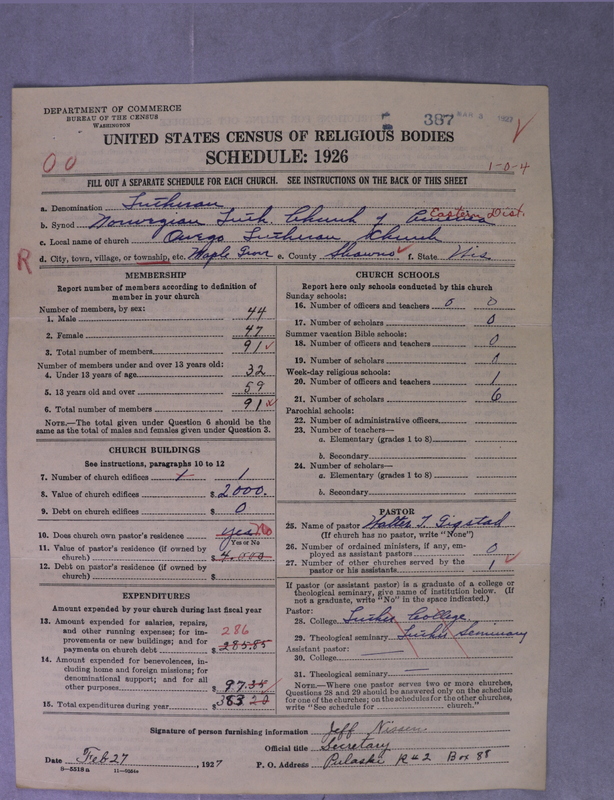 Scan of Norwegian Lutheran Church of America: 387