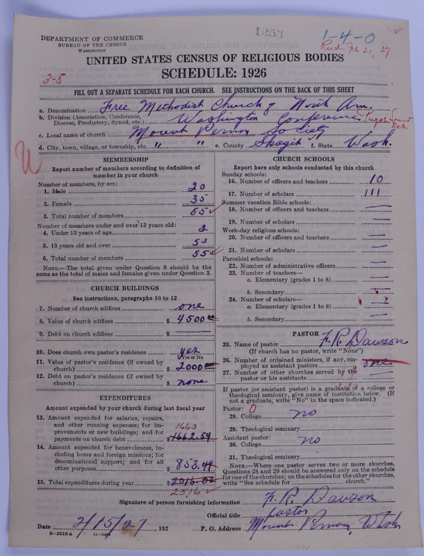 Scan of Free Methodist Church of North America: 1253