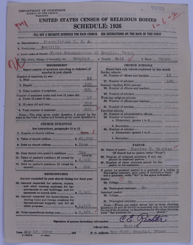 Scan of Presbyterian Church in the United States of America: 7625