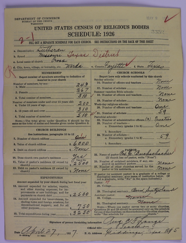 Scan of Evangelical Lutheran Synodical Conference of America: Evangelical Lutheran Synod of Missouri, Ohio, and Other States: 3352