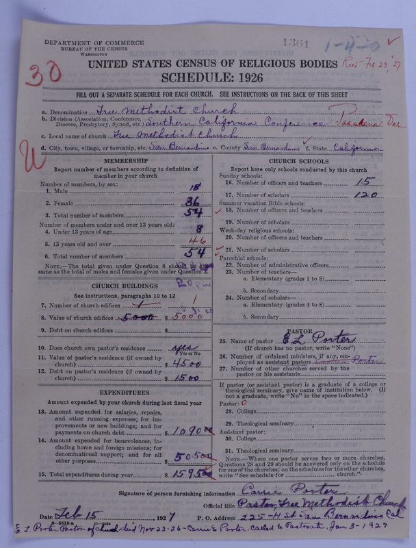 Scan of Free Methodist Church of North America: 1361
