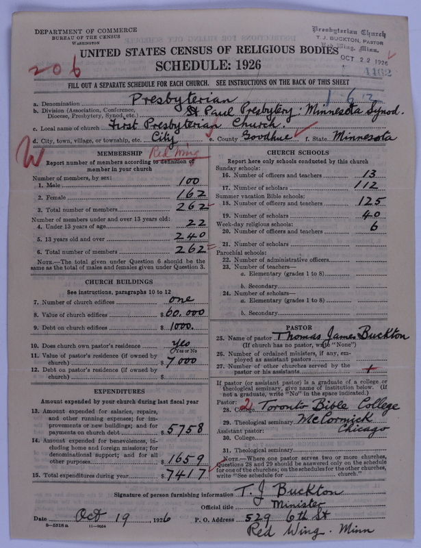Scan of Presbyterian Church in the United States of America: 4462
