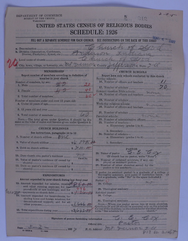 Scan of Church of God (Headquarters, Anderson, Ind.): 212