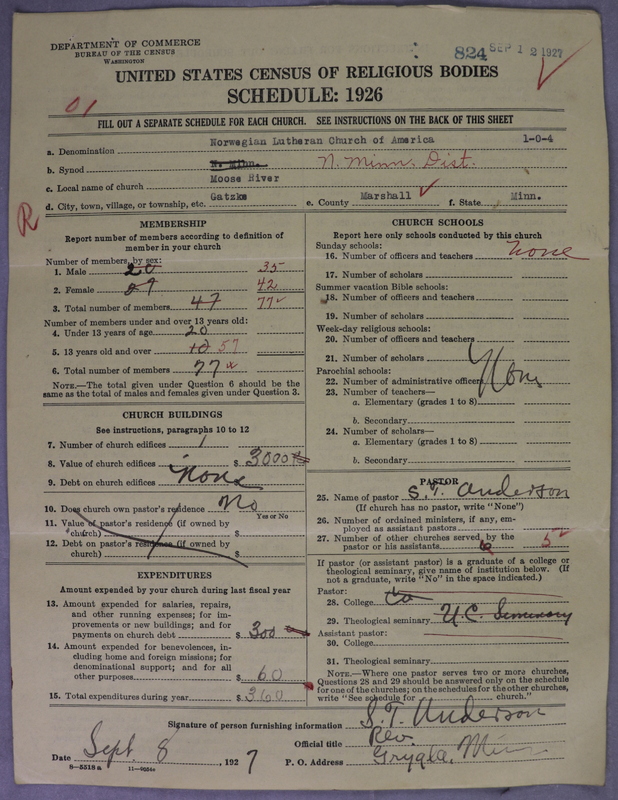 Scan of Norwegian Lutheran Church of America: 824