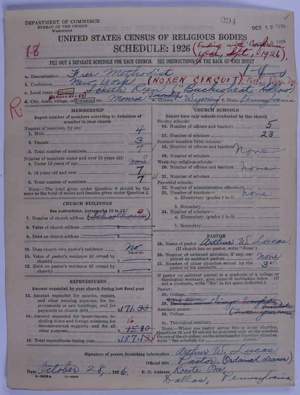 Scan of Free Methodist Church of North America: 294