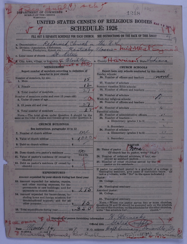 Scan of Reformed Church in the United States: 1218