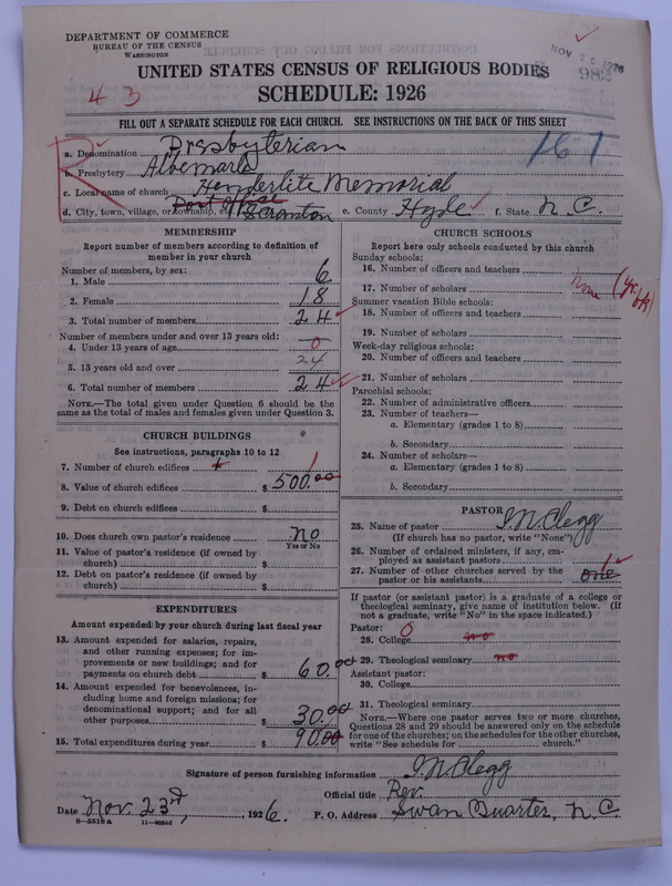 Scan of Presbyterian Church in the United States: 982