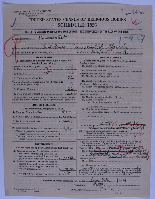 Scan of Universalist Church: 435