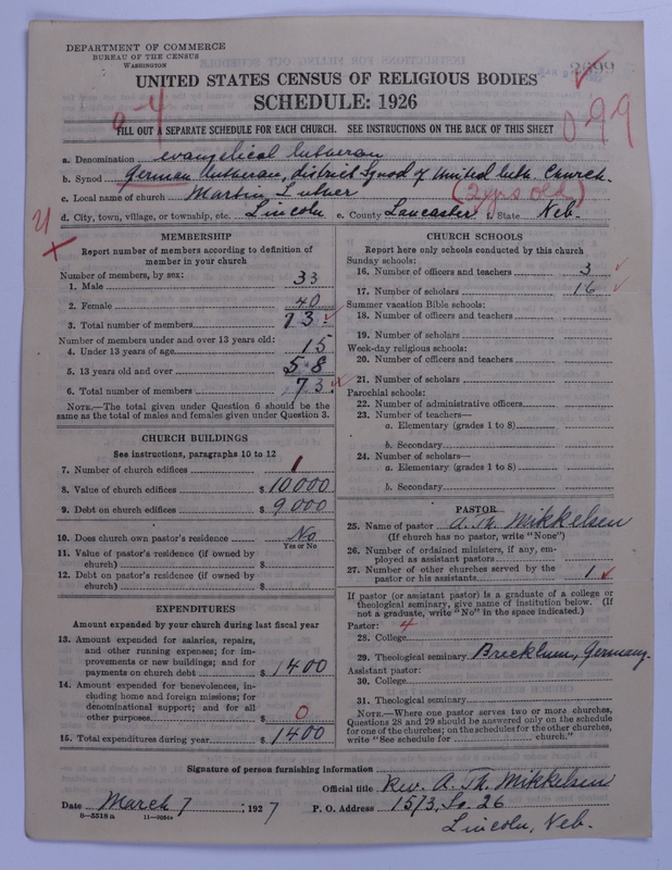 Scan of United Lutheran Church in America: 2699